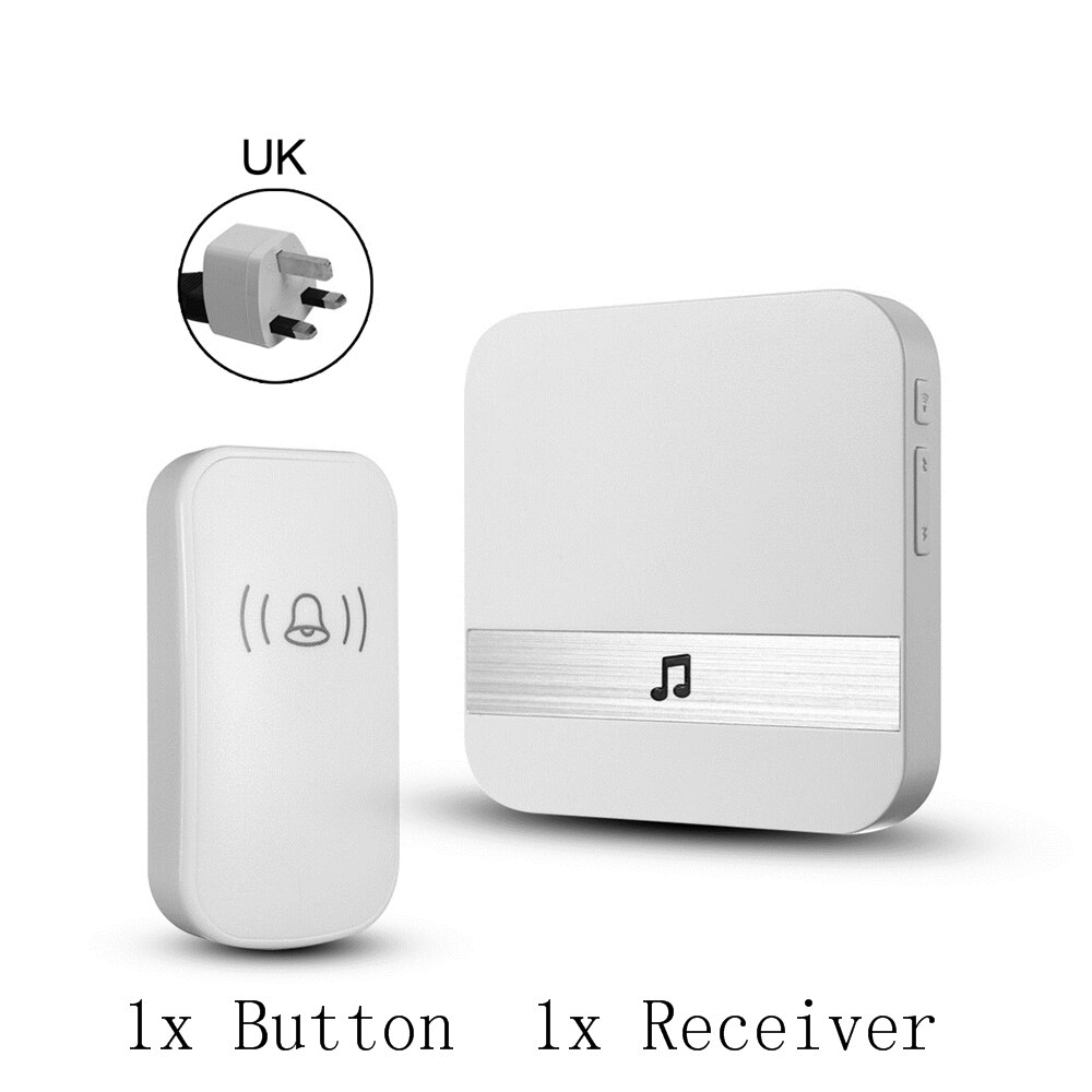 Draadloze Deurbel Waterdichte Plug In Draadloze De... – Vicedeal