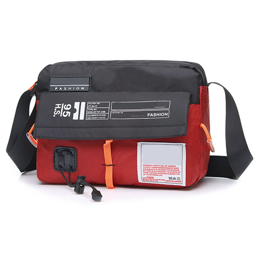 Heren tas heuptas heren nylon borsttas telefoon portemonnee waterdichte reistas schoudertas 6 kleuren: Hemelsblauw