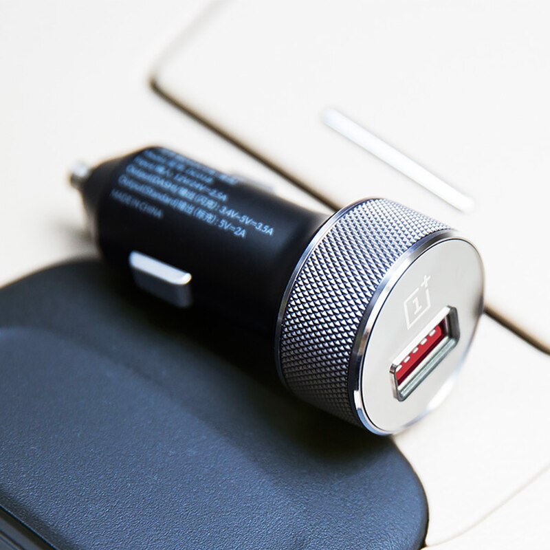 Original 1 + oneplus 6T Traço Traço Carregamento Car Charger com 1m Vermelho-tipo c Cabo rápido carga rápida Para Oneplus 7 T Pro 6T 6 5 3t 3