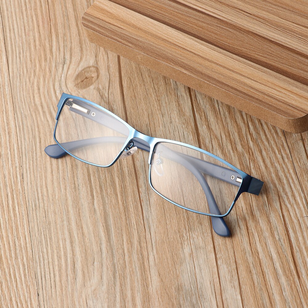 neue herren Geschäft Lesebrille Titan Legierung Rahmen Männlichen Hyperopie Brillen flexibel Tragbare Gläser