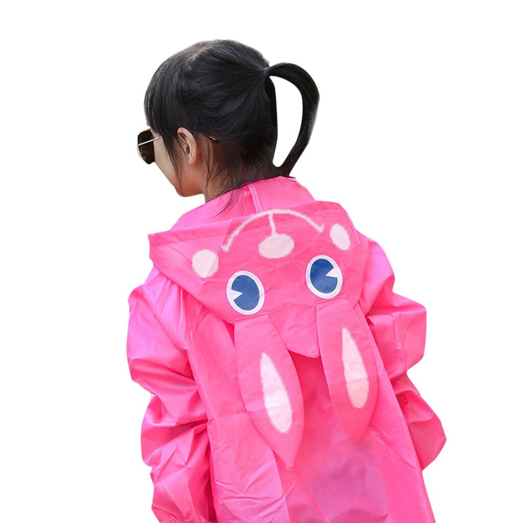 Baby boy baby girl coat children cartoon poncho waterproof polyester one-piece raincoat children raincoat