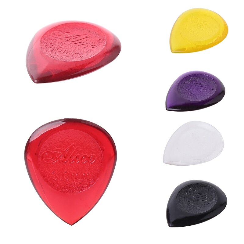 10PCS Alice chitarra acustica per basso elettrico plettri plettri di piccole dimensioni 1 mm 2mm 3mm