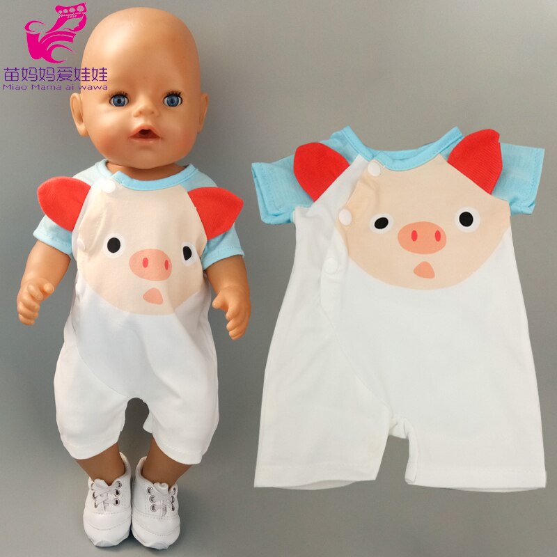 Ropa de muñeca bebé, monos para muñeca de bebé reborn de 17 pulgadas, prendas de vestir, de cumpleaños para niña: A7