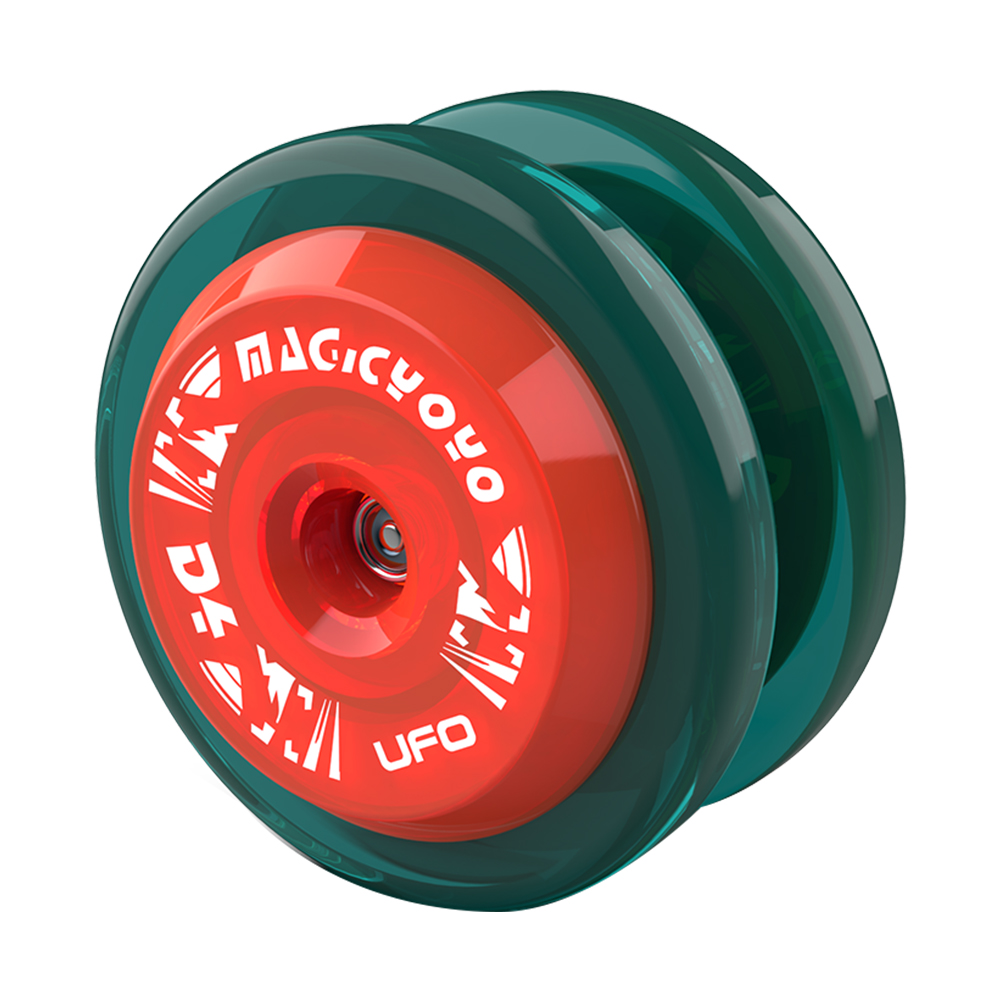 Plastic Rotating YoYo Ball Toy Entertaining Prop with Rope Looping Yoyo Ball Toy Lightweight Portable for Kid Entertainment: Yellow