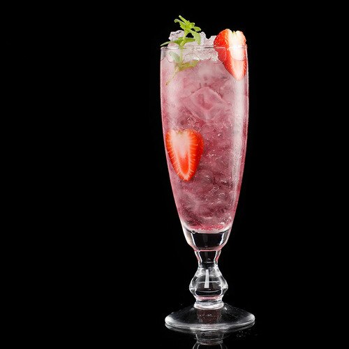 Glas Koude Drank Beker Sap Cup Smoothie Beker Milkshake Beker Melk Thee Cup Creatieve Restaurant Cup Cocktail Cup: E