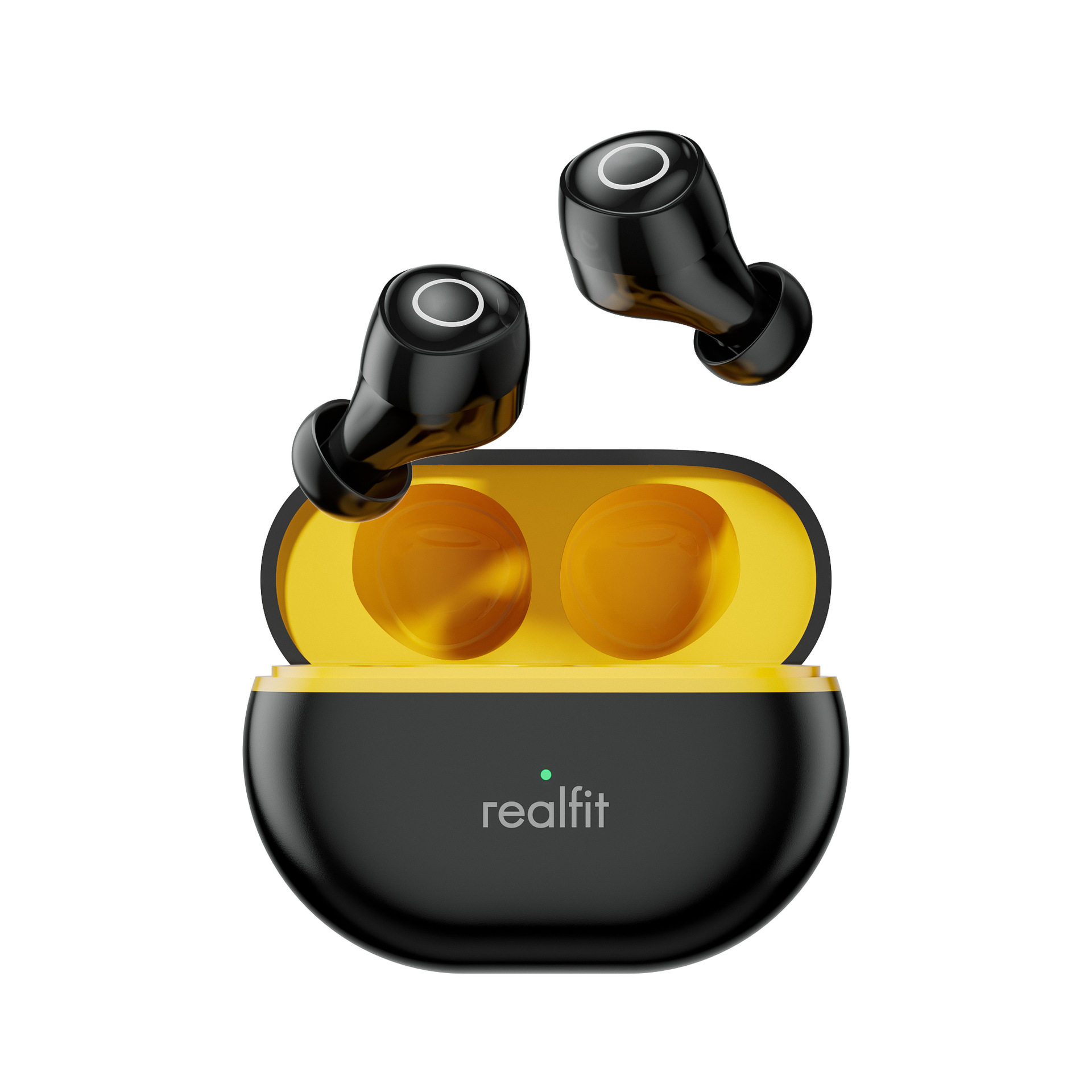 Casque Bluetooth sans fil Realfit F4 ANC suppression Active du bruit Bluetooth 5.4 Mini haricot dans l'oreille vie étanche