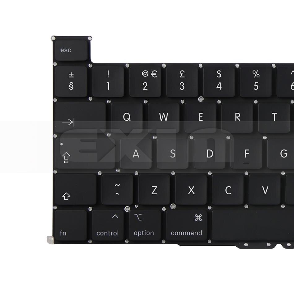 teclado A2141 EU UK US inglés FR francés ruso español alemán italiano danés para MacBook Pro Retina 16 "A2141 año