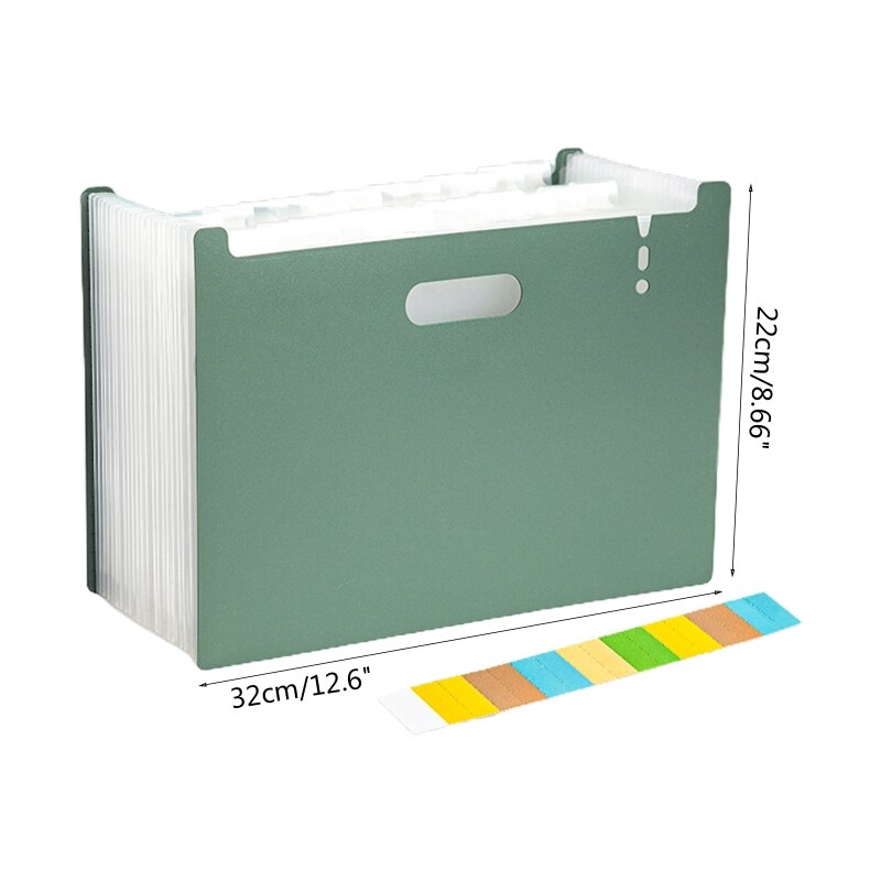 Expandable Accordion Folder A4 File Folder Max 2000 Sheets for School Office