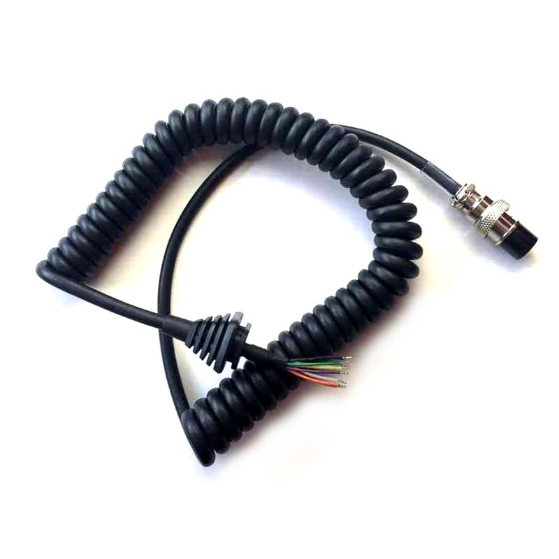 8Pin Generic Replacement Handheld Speaker Mic Microphone Cable Cord For Alinco Radio EMS-57 EMS-53 DR635 DR620 DR435
