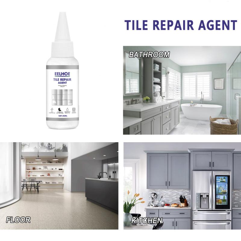 30Ml Tegel Reparatie Agent Tegellijm Lijm Waterdichte Reparatie Lijm Reparatie Van Uitholling Vallen Floor Reparatie Agent Voor thuis