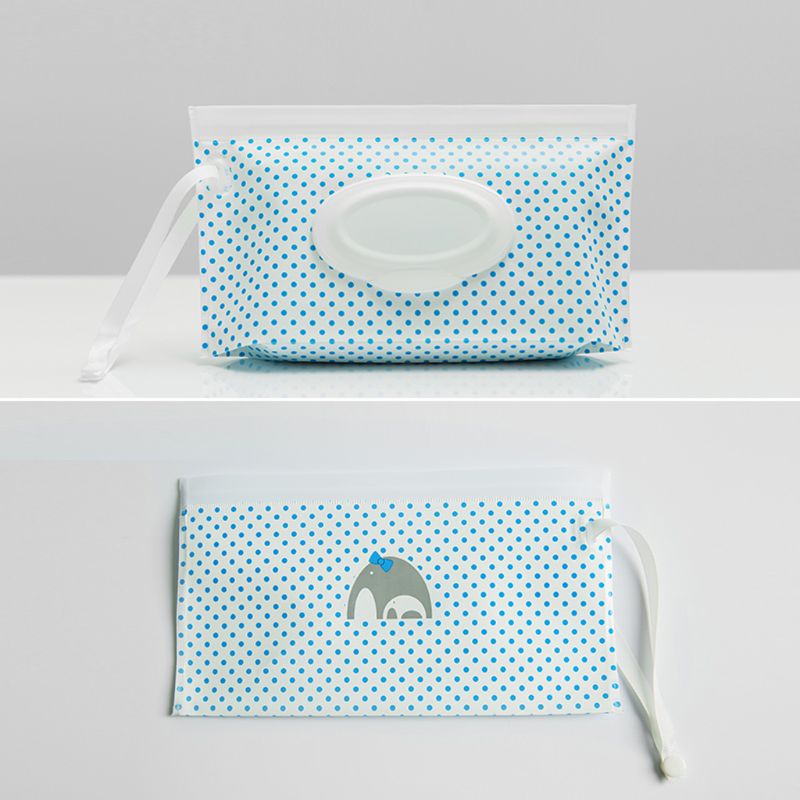 Draagbare Baby Natte Doekjes Doos Doekjes Container Milieuvriendelijke Dragen Clamshell Cosmetische Schoonmaken Doekjes Gevallen