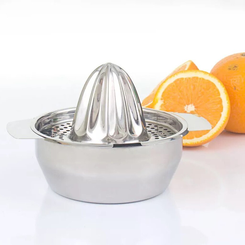 Stainless Steel Kitchen Manual Hand Press Lemon Orange Squeezer Juice Maker kitchen tool Kitchen Fruit Juice Cup kitchen#25