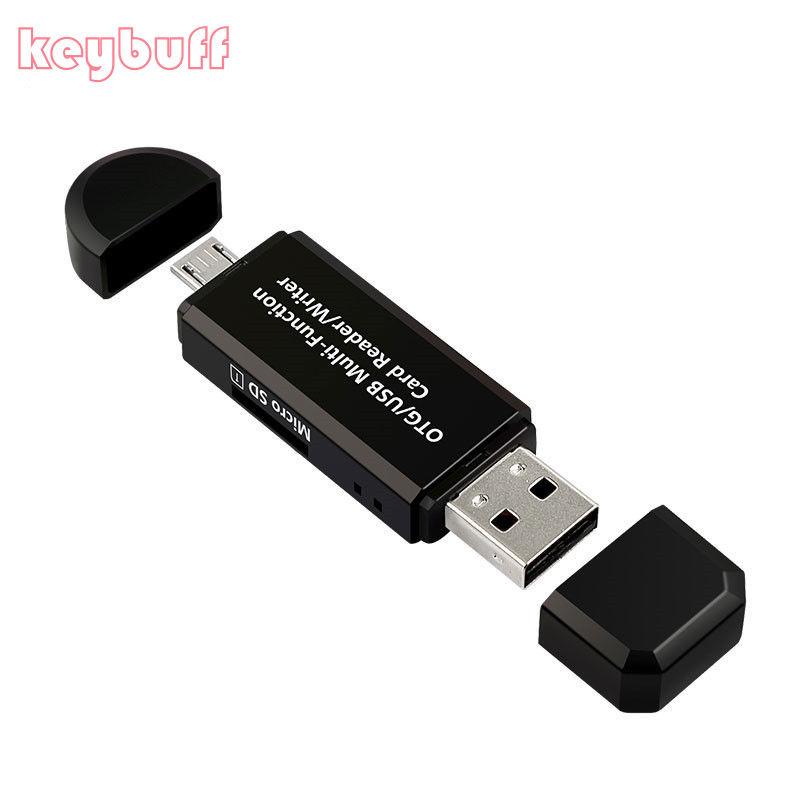 Micro USB OTG 2 in 1 USB 2.0 Adapter SD Card Reader For Android Phone Tablet PC Memery Cards Reading Device microsd reader