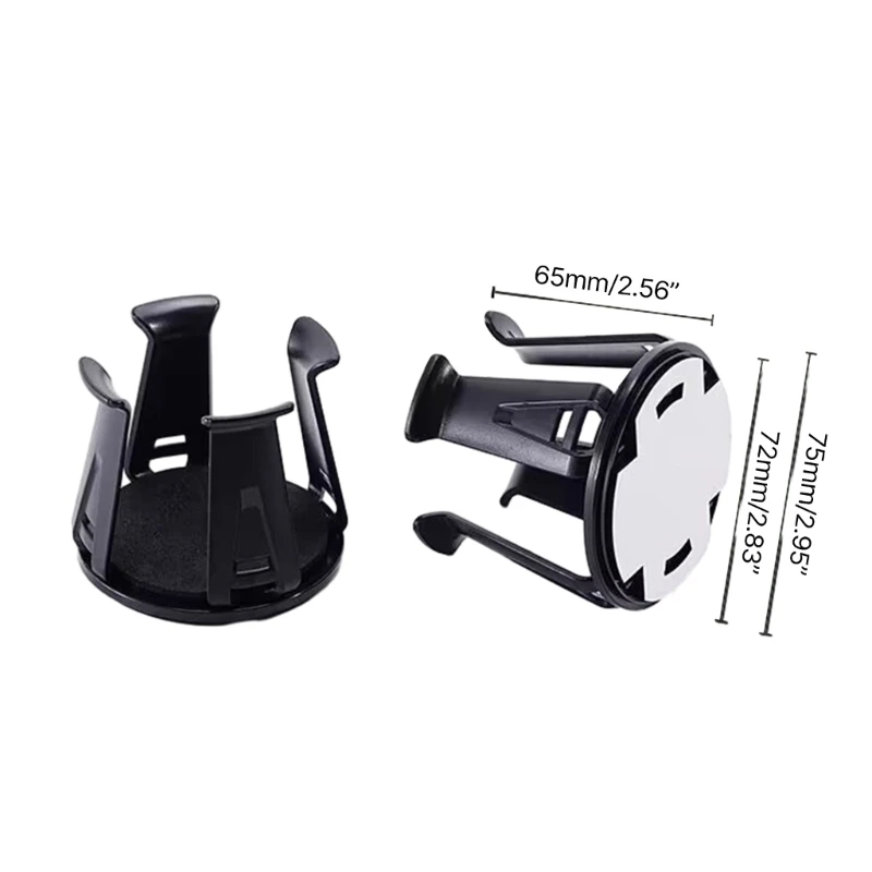 Porte-gobelet adhésif pour voiture, porte-gobelet automatique, accessoires de voiture universels, porte-boisson intérieur, rangement de gobelets, 1 paire, T1