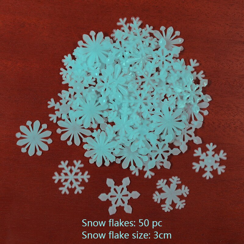 Autocollants muraux étoiles 3D phosphorescents, 100 pièces, lueur dans la nuit, autocollants muraux lumineux pour chambre d'enfants, bébé, chambre à coucher, plafond, décoration de la maison: 17