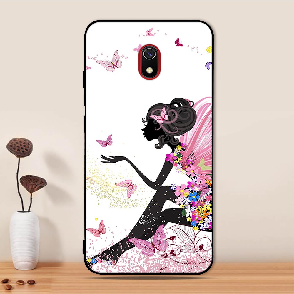 Para Redmi 8A funda para Xiaomi Redmi 8A funda Anime dibujos animados TPU Fundas Coque funda trasera para Xiaomi Redmi 8A 8 A funda de teléfono Silicona: 22