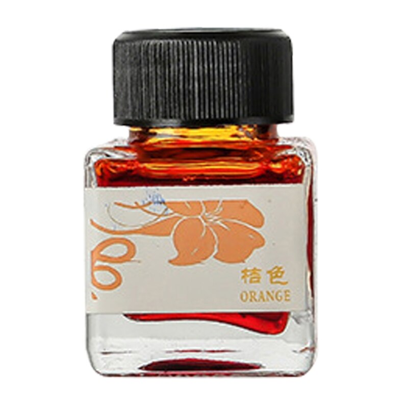 25ml Bottled Glass Smooth Writing Fountain Pen Ink Refill School Student Stationery Office Supplies,11 Colors for Choices: 4