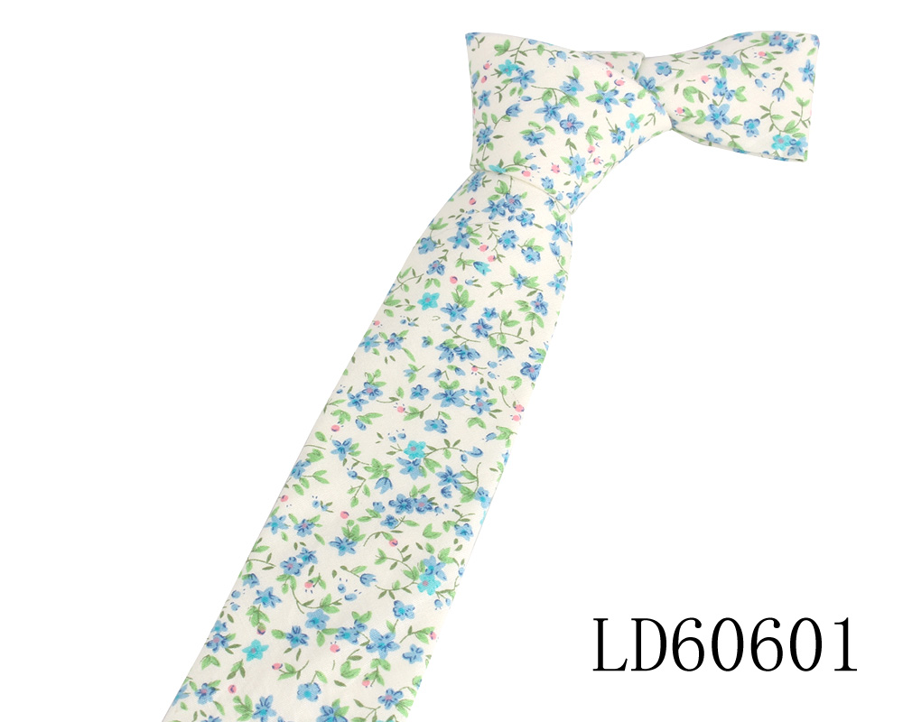 Print Skinny Neck Ties For Men Women Slim Cotton Tie For Boys Girls Suits Ties For Wedding Party Men's Necktie Gravatas: WHITE