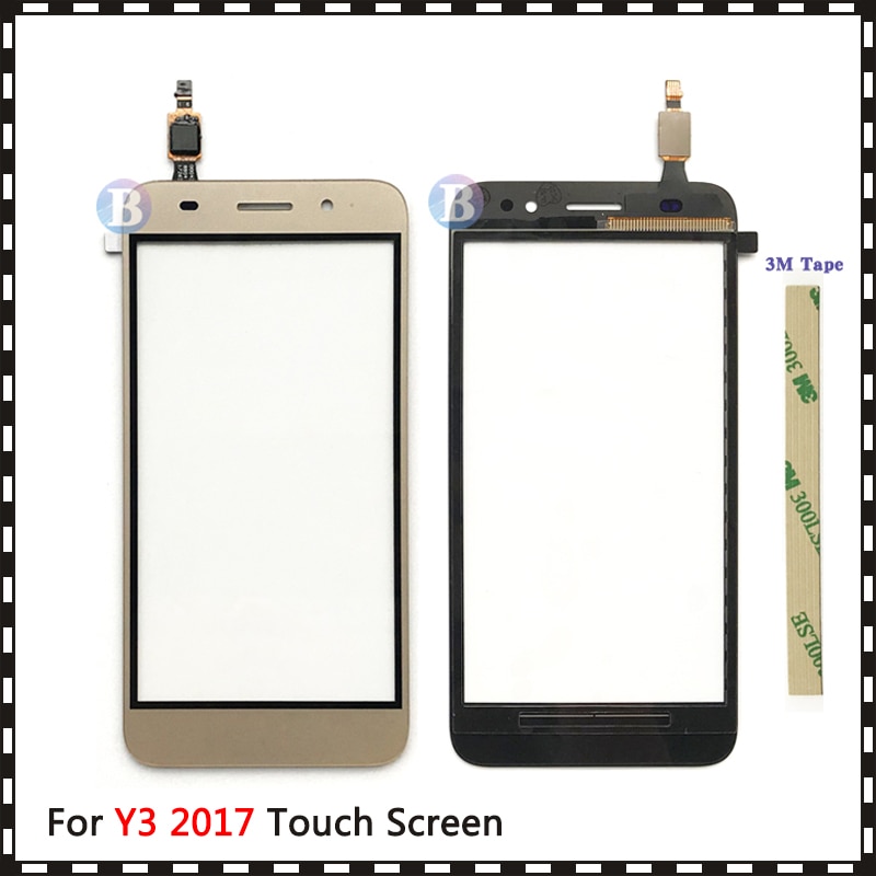 Replacement 5.0&quot; For Huawei Y3 CRO-U00 CRO-L02 CRO-L22 Touch Screen Digitizer Sensor Outer Glass Lens Panel