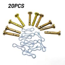1 Set Shear Pins&amp;Cotters Cub Cadet For MTD Craftsman SnowBlowers 738-04124A 714-04040 Cub Cadet Tools Accessories: 20pcs