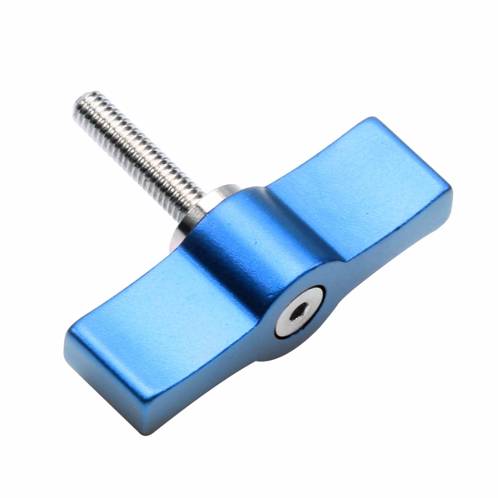 Tornillo de ajuste manual con mango de aleación de aluminio, tornillos ajustables para cámara DSLR, accesorios de fotografía, M4, M5, M6