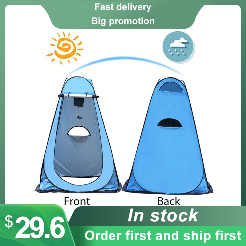 thumbnail image 2 of Pop Up Privacy Shower Tent – Portable Outdoor Camping Toilet Shelter – Instant 1-Person 2 of 6