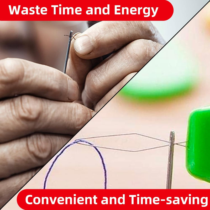 Enhebrador de agujas, herramienta de inserción de puntadas para máquina de coser, herramientas de costura de hilo automático, accesorios de costura hechos a mano, 10 Uds.