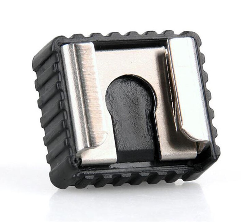 2 Stücke Kamera Metall Flash Shoe Mount Adapter 1/4 "Gewinde Stativ Montieren für DSLR studio Licht