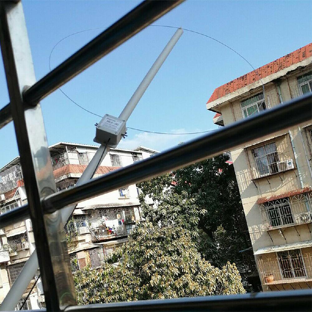 MLA-30 Ring Active Receive Antenna Low Noise Medium Short Wave Loop Active High Gain 100KHz-30MHz Receive Antenna 1PC