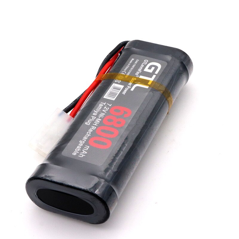 7.2V Battery 6000mAh NiMH Batteries Pack For RC Car Truck Buggy Boat Tank Ni-Mh Baterias gray supper power