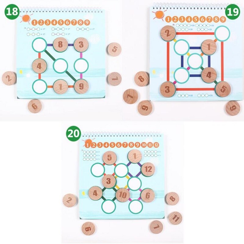 freundlicher pädagogisches mathematik spielzeug digitale verbindung Logische Argumentation berechnung früHenne bildung aufkläSprosse spielzeug