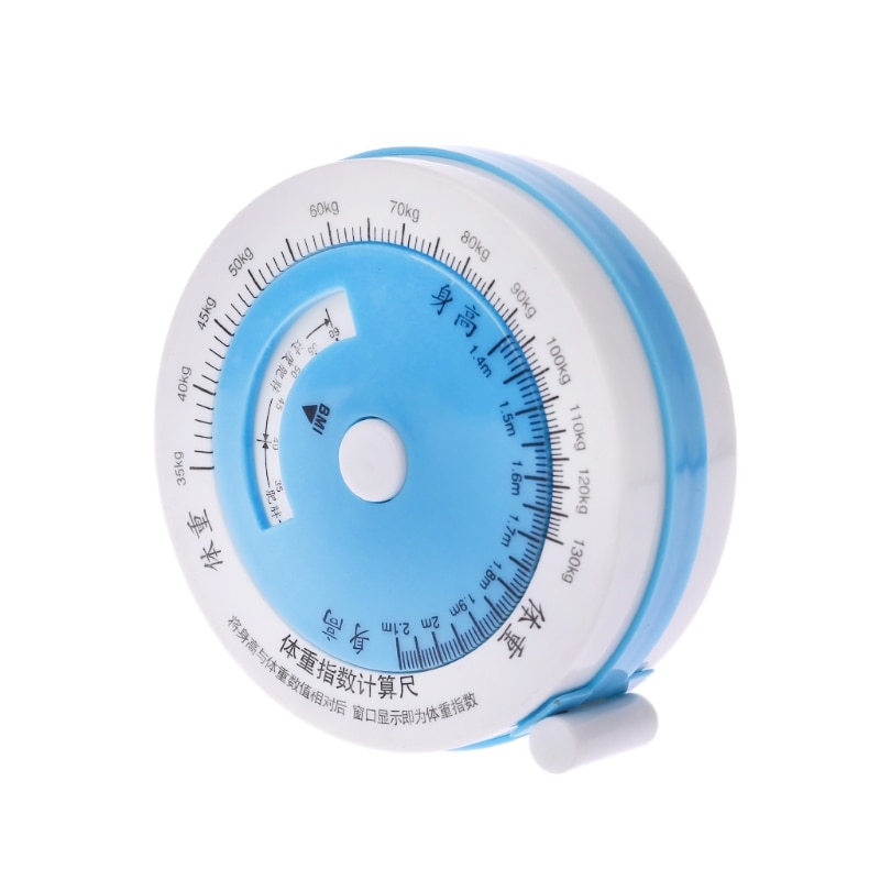 150 cm BMI Meetlint Body Mass Index Intrekbare Tapes Dieet Gewichtsverlies Heerser