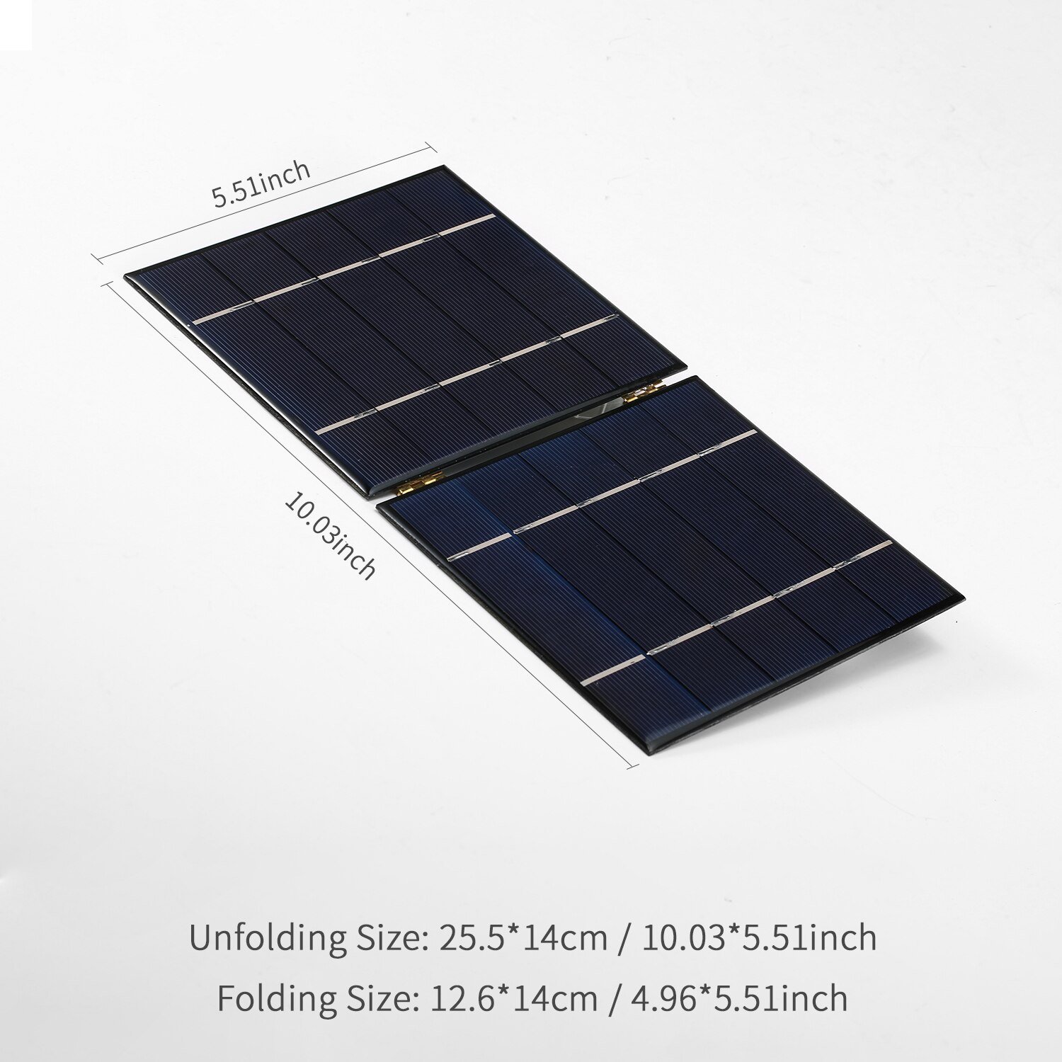 7W/5V Portable Solar Charger With USB Port Foldable Solar Panel Camping Travel Solar Power Charger For Tablet Laptop Cellphones