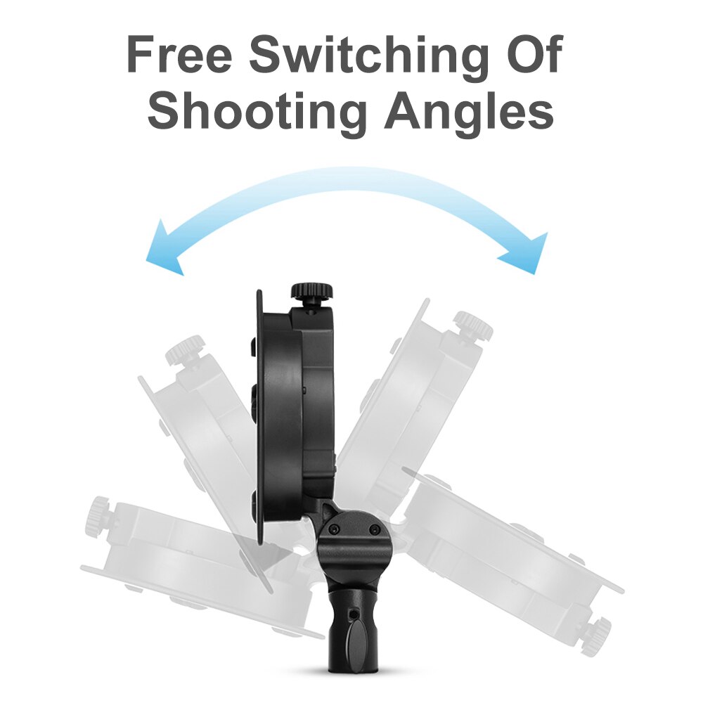 Godox S2 Bowens Mount Flash Mount Stand Houder Camera Flash Bracke Voor Godox V1 V860II AD200 AD400PRO Speedlite Flash Ondersteuning