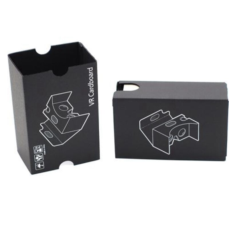 Vr-papieren bril voor google vr-papieren doos voor google 3d papieren doos tweede generatie virtual reality-bril