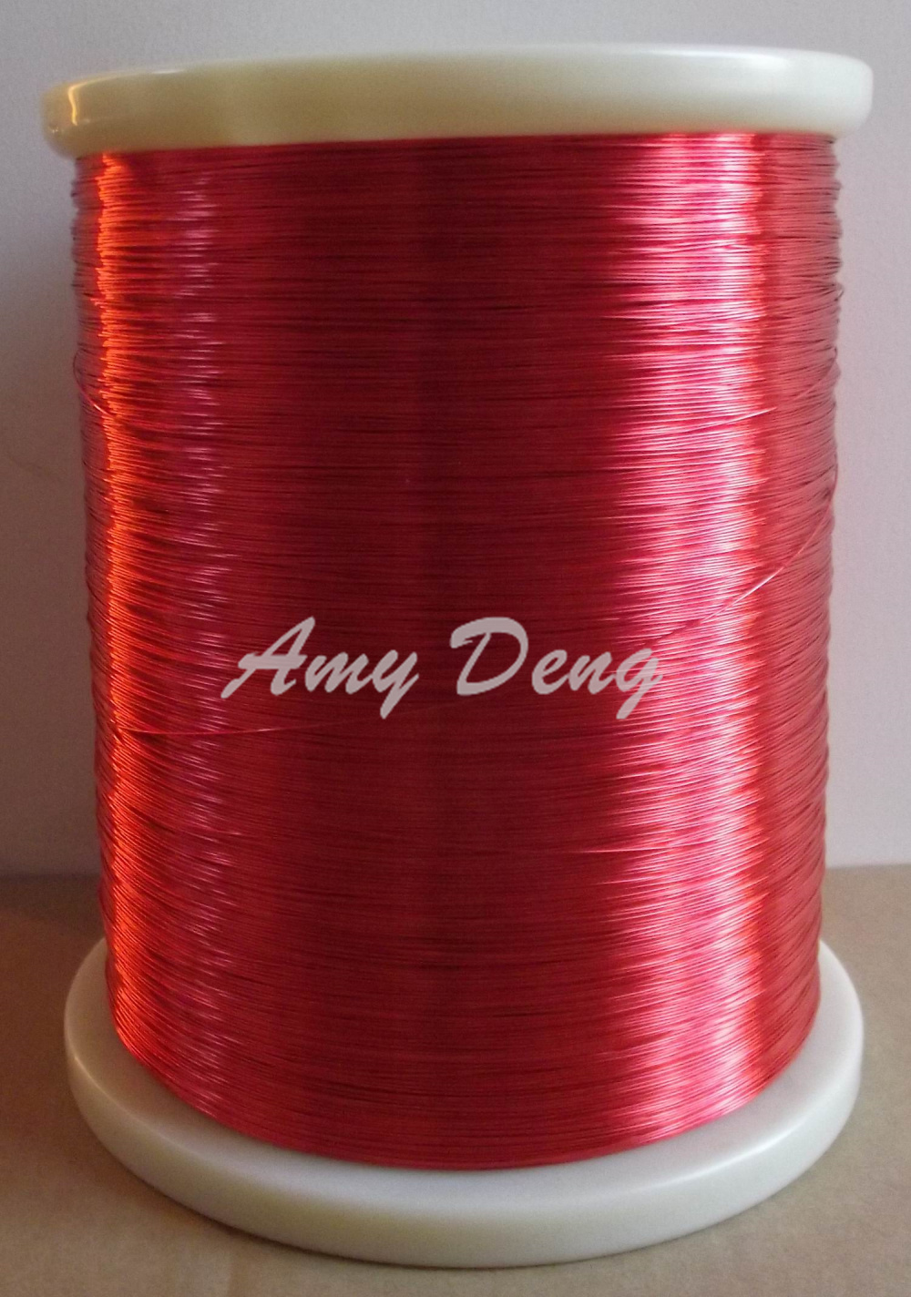 200meters/lot 0.6 mm red polyurethane enamel covered wire QA-1-155 copper 2uew