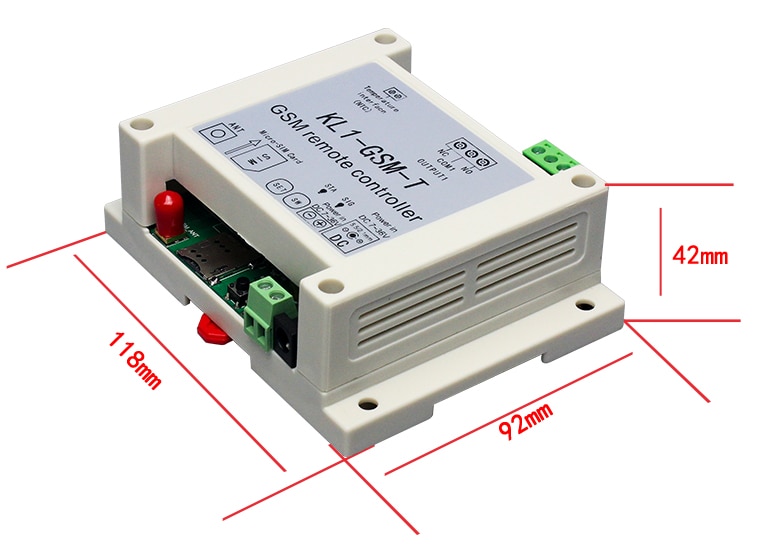 GSM Gate Opener GSM Mobile Phone Access Controller Remote Control Switch SMS Door Control