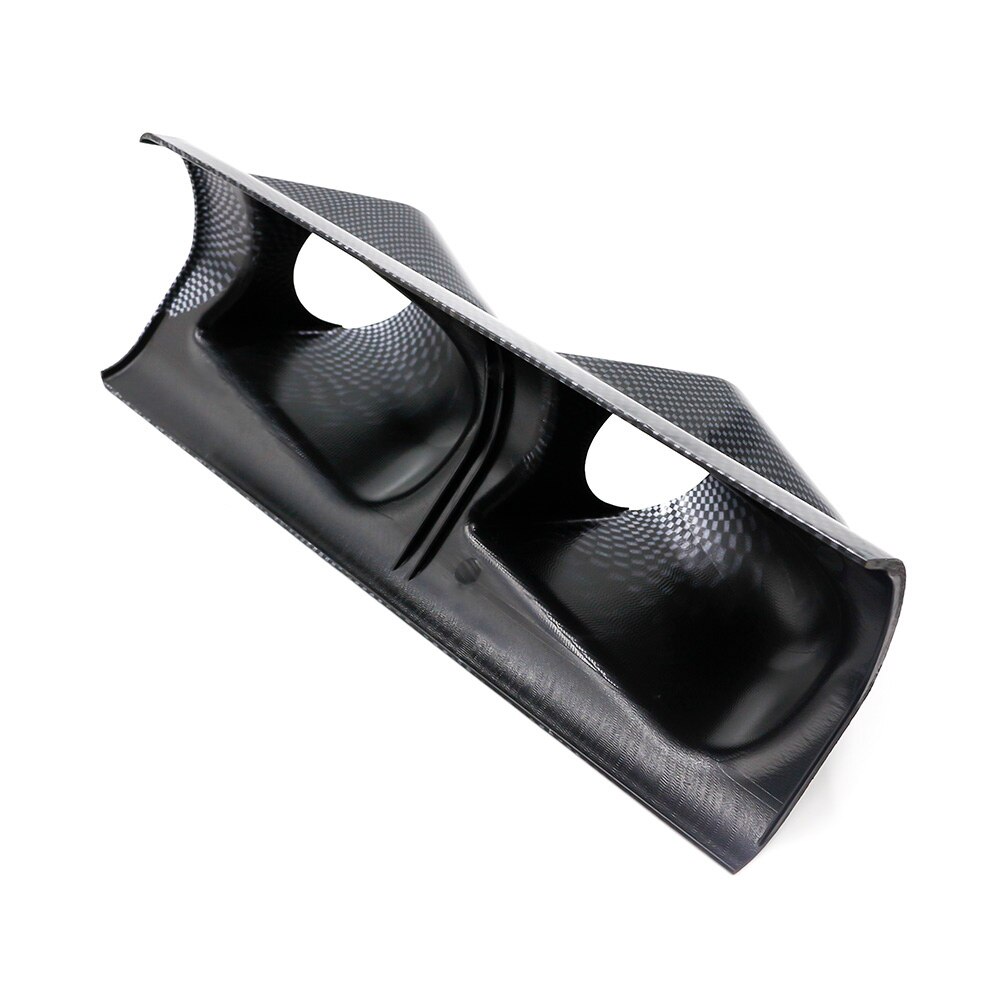 CNSPEED gauge pod 2"(52mm) Universal Carbon Fiber A Pillar Pod 2 Hole car Gauge Holder Pod left Driver Side YC100219