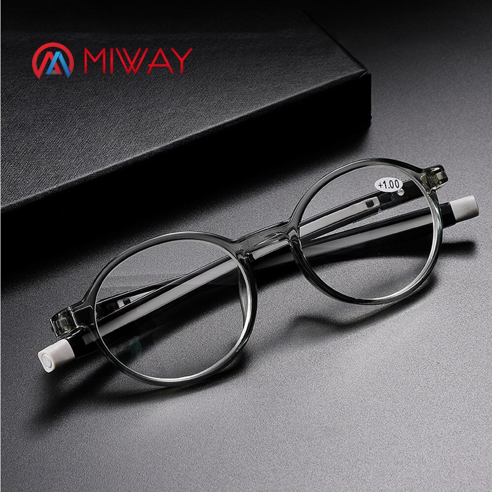 MIWAY unisex Einstellbar Hängenden Hals Brillen Falten Magnet Lesebrille Frau Männer Dioptrien Leser Brillen