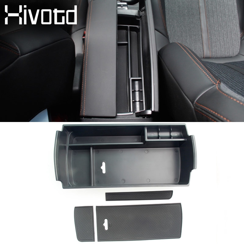 Hivotd pour peugeot 3008 3008GT 5008 boîte d'accoudoir de voiture boîte de rangement Console centrale boîte de rangement accessoires intérieurs