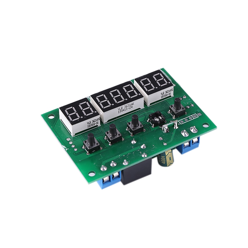 220V Digital Thermostat Temperature Humidity Controller Egg Incubator Three Window for Home Greenhouse Aquaculture Room