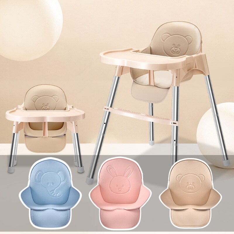 PU wodoodporny uniwersalny krzesełko pokrowiec na siedzenie mata krzesełko robić karmienia poduszka mata dla dziecka dzieci J60B