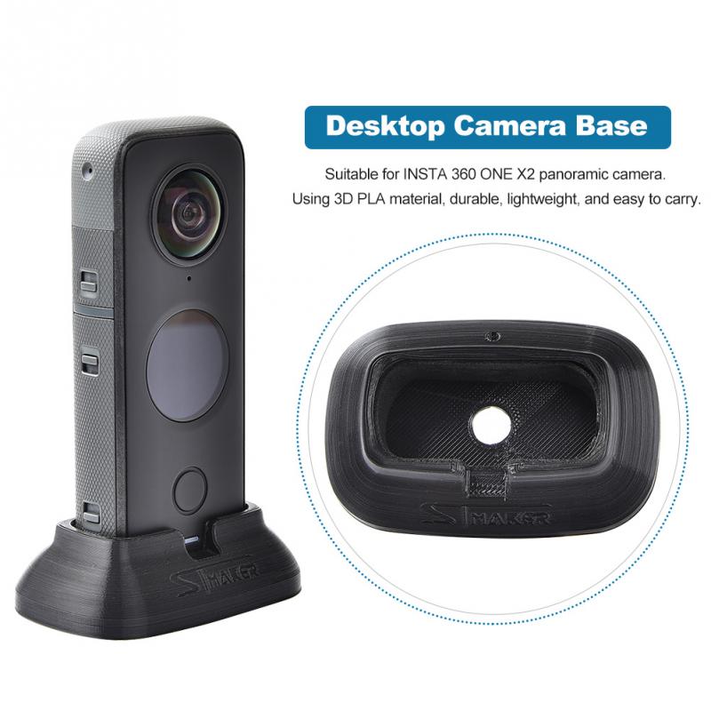 Action Camera Stable PLA Accessories Shooting Mount Scratch-proof Portable Desktop Base Stand For Insta360 One X2