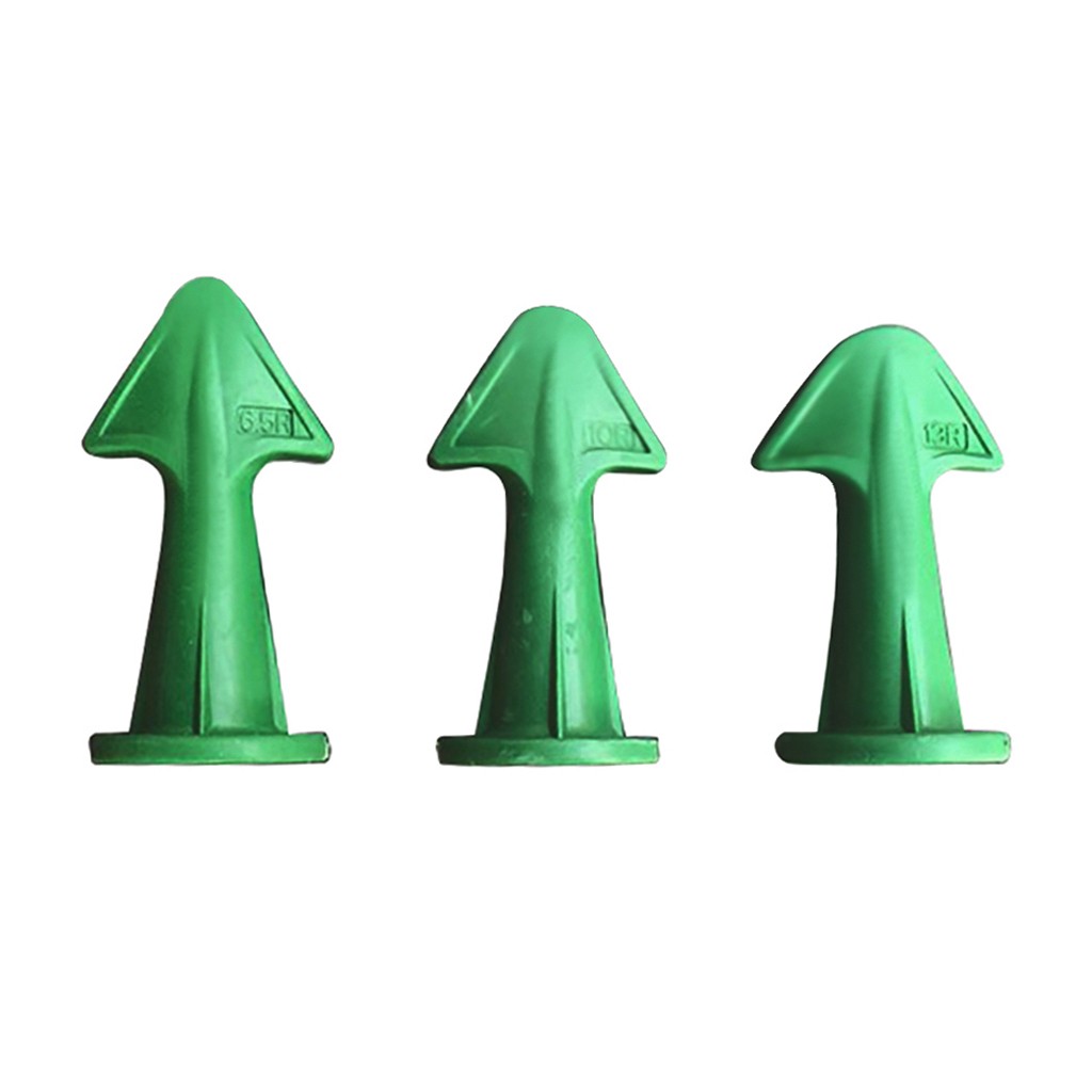 3pc Glass Cement Scraper Tool Rubber Caulking Sealant Finishing Grout Floor Cleaning Tile Dirt Tool Caulking Finishing Sealant