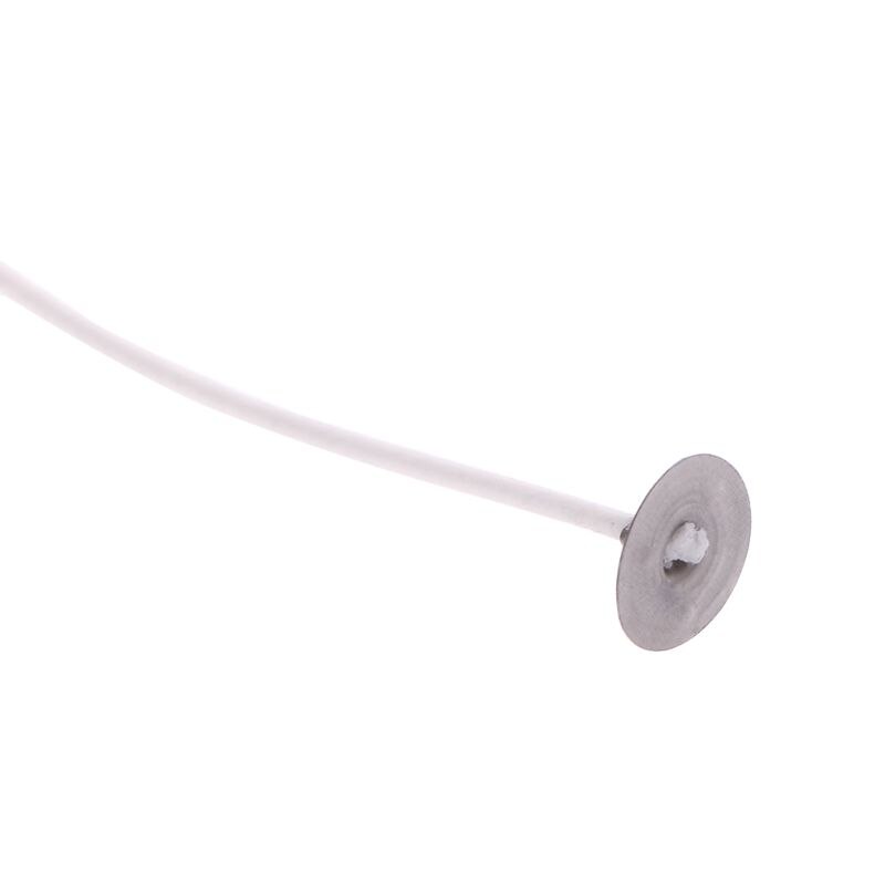 100pcs 20cm Candle Wicks Cotton Core Pre Waxed With Sustainers For Candle Making