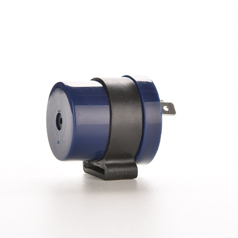 Cc 6V 12V entrée moto indicateur relais clignotant bleu intégré Beeper clignotant clignotant LED clignotant 2 broches moteur Buzzer 1Pc