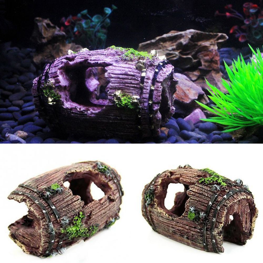 Aquarium Aquarium Kunstmatige Vat Hars Ornament Cave Aquarium Aquarium Decoratie Accessoires Huisdier Accessoires