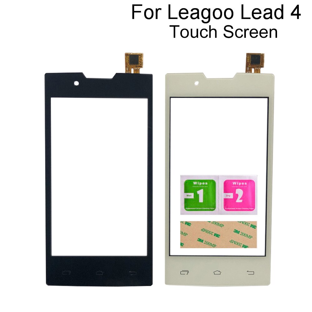 Touchscreen Mobile For Leagoo Lead 4 Touch Screen Digitizer Sensor Panel Touchpad Tools 3M Glue Wipes