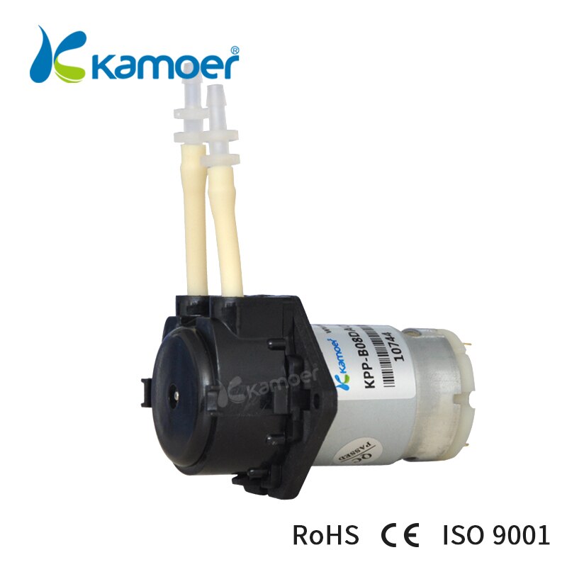 Kamoer nkp peristaltisk pumpe (mini dc vandpumpe 12v/24v,  bpt / silikoneslanger,, lige / l type)