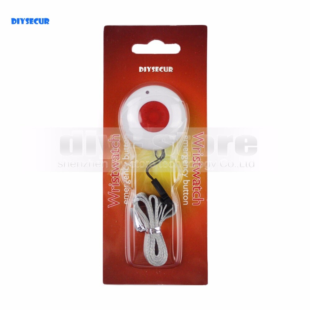 DIYSEUCR JA-03 Waterproof Necklace style Emergency Panic Push Button for Our Alarm System